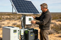 Solar-Powered Remote & Off-Grid Customers